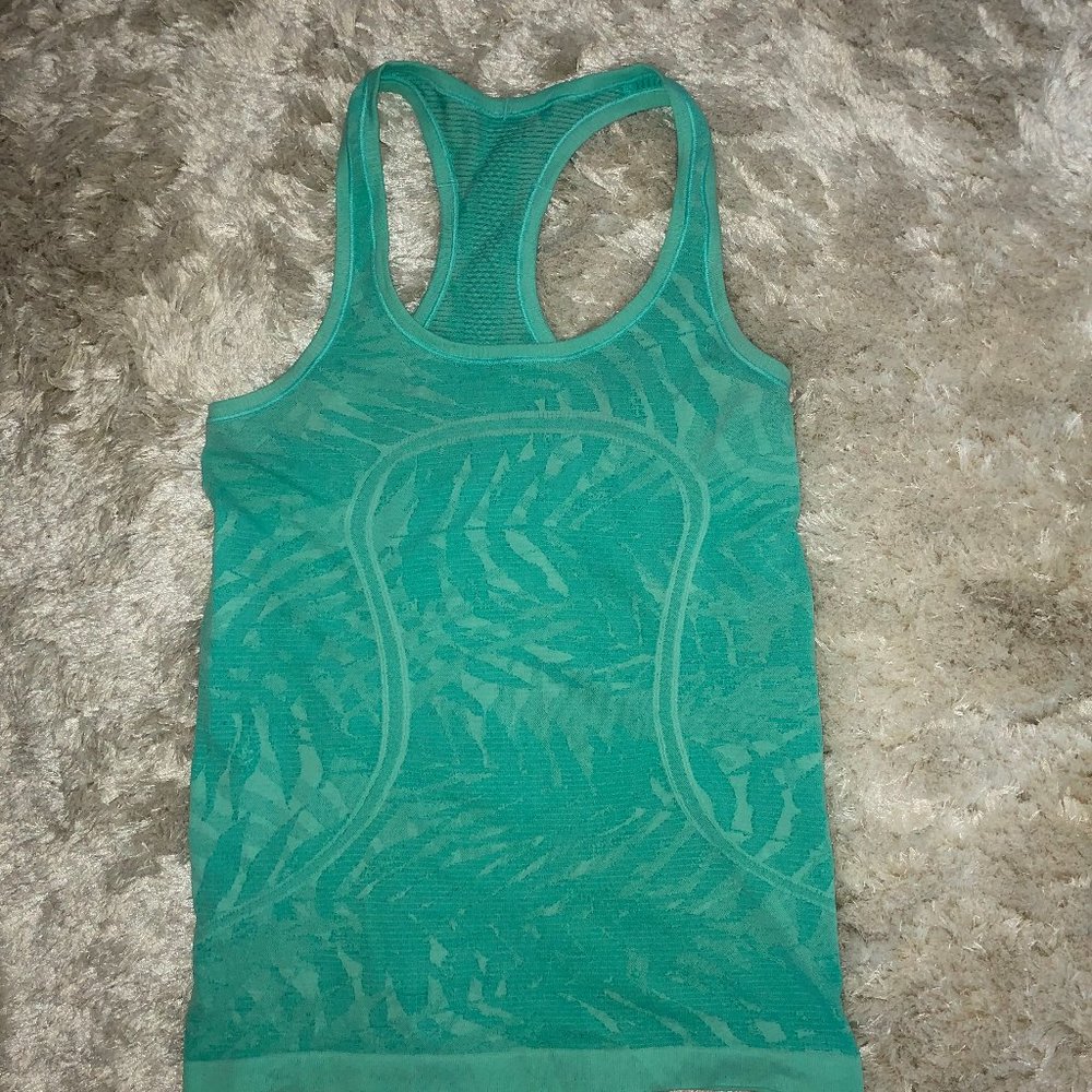 LuluLemon Aqua Swiftly Tech Racerback Tank Top